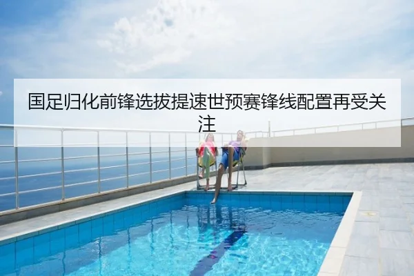 国足归化前锋选拔提速世预赛锋线配置再受关注